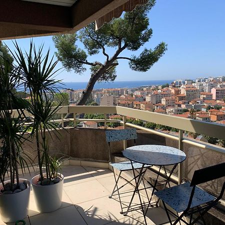 Apartament Nice, Grand Studio - Piscine - Terrasse Vue Mer Zewnętrze zdjęcie