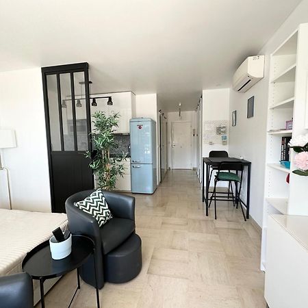 Apartament Nice, Grand Studio - Piscine - Terrasse Vue Mer Zewnętrze zdjęcie