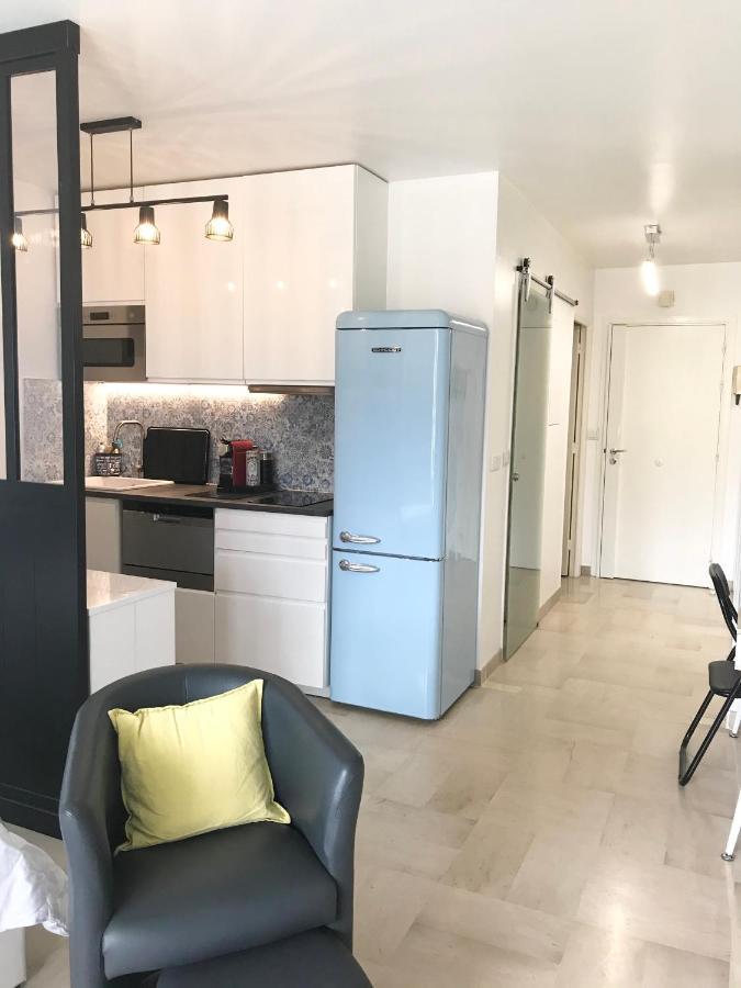 Apartament Nice, Grand Studio - Piscine - Terrasse Vue Mer Zewnętrze zdjęcie